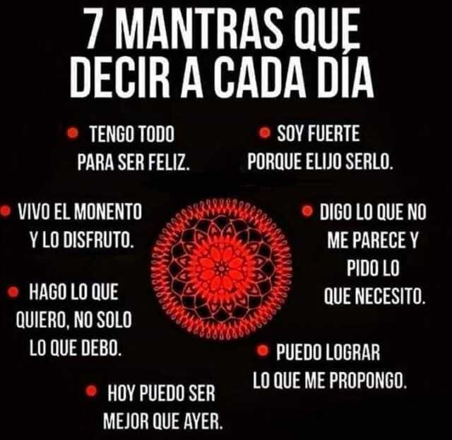 7 Mantras Para Decir Cada Dia Psiconautas MiForo